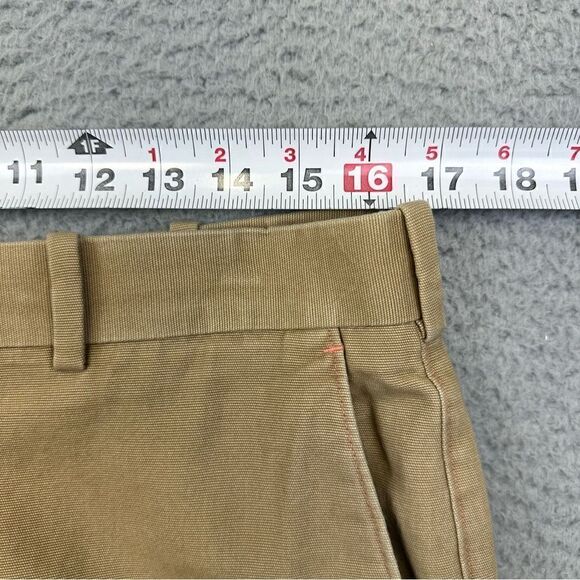 Peter Millar Pants Mens 36 Khaki Wide Leg Flat Front Casual Golf Slacks 33x29* - Picture 10 of 16